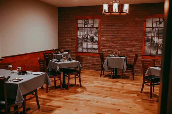 private dining room split up tables