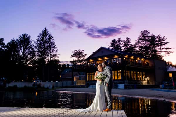 couple on the dock