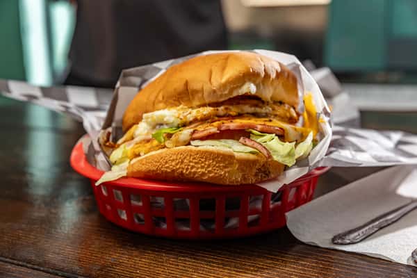 Fried Bologna Sandwich