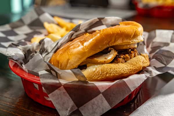 Swiss Mushroom Burger