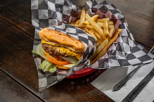 Cheeseburger Basket