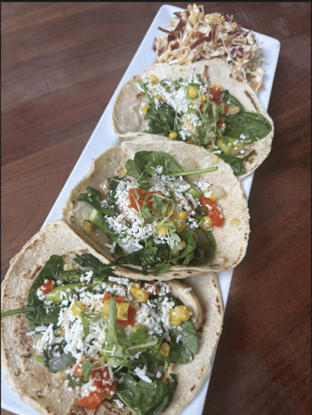Veggie Modern Taco- THREE