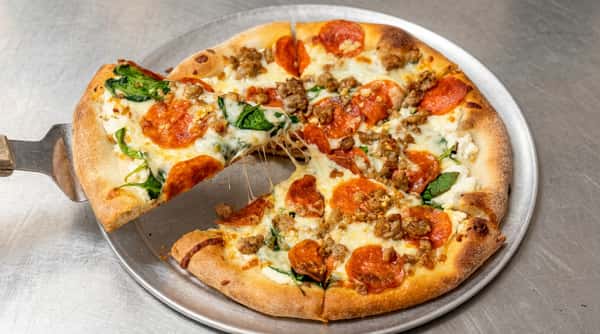 Pepperoni Sausage Pizza