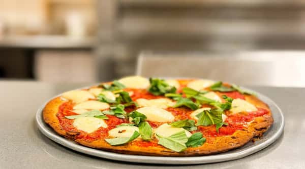 Personal Margherita Pizza.