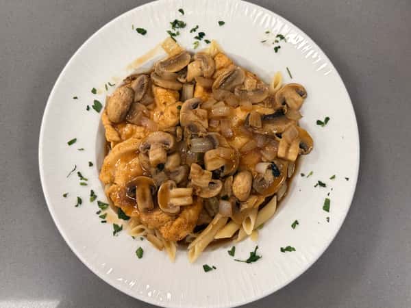 Chicken Marsala.