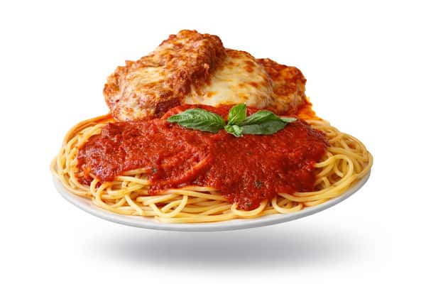 Chicken Parmigiana Dinner.