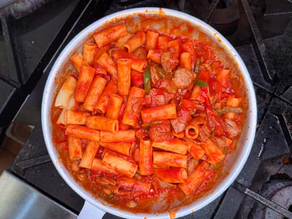 Rigatoni alla Romana.