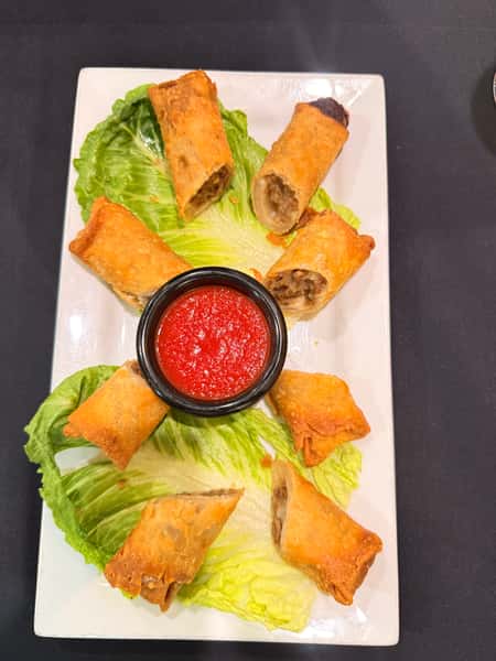 Steak egg rolls