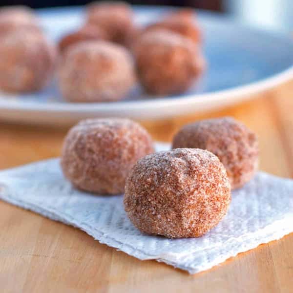 Cinnamon Sugar Nuts (dough bites)