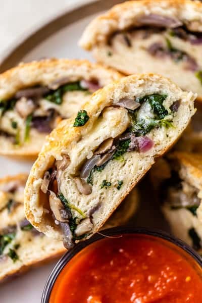Mushroom Kingdom Stuffed Pretzel
