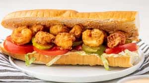 CRUMB CATCHER SHRIMP PO BOY