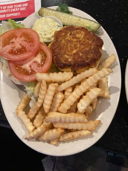Crab Cake Sandwich