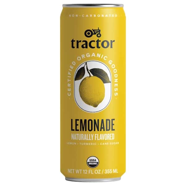 Tractor Organic Lemonade (12 oz bottle)