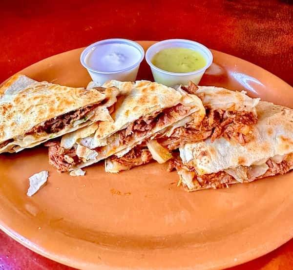 Beef Brisket Quesadilla