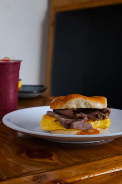Steak, Egg & Cheese