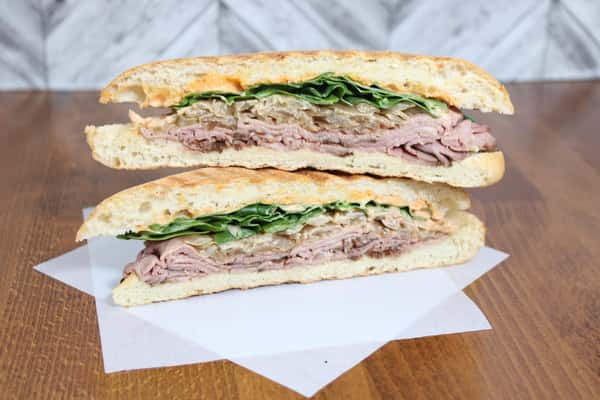 Roast Beef & Gouda Panini