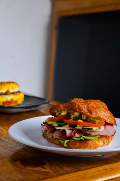 Grilled Ham & Swiss Croissant