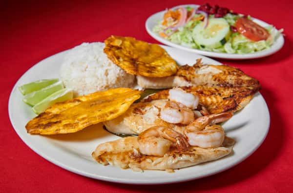 CAMARONES A LA PLANCHA / GRILLED SHRIMP