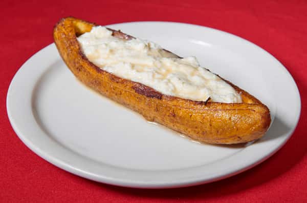 MADURO CON QUESO / SWEET PLANTAIN WITH CHEESE