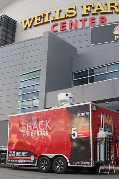 exterior of food truck