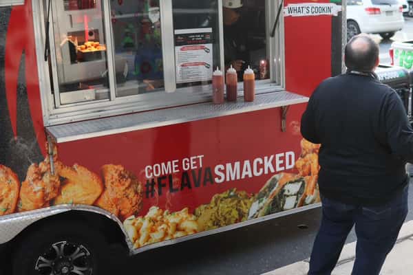 exterior of food truck