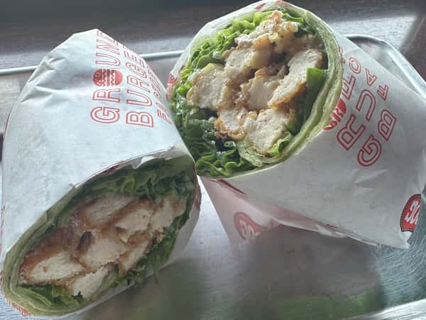 Crispy Chicken Caesar Wrap