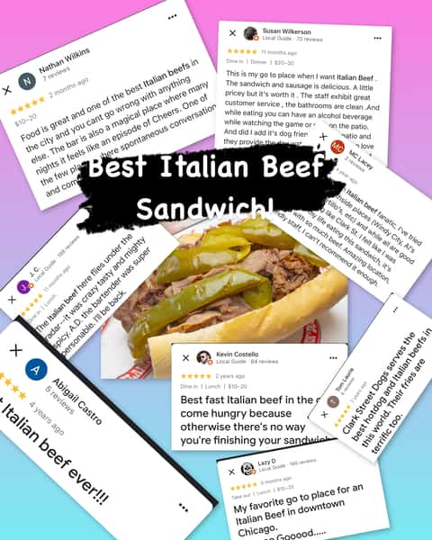 Italian Beef - 20 persons