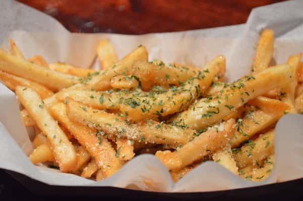garlic french fries