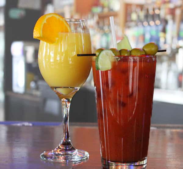 Blody Mary and Mimosa