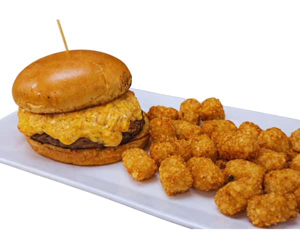'Bacon Jam Pimento Burger'