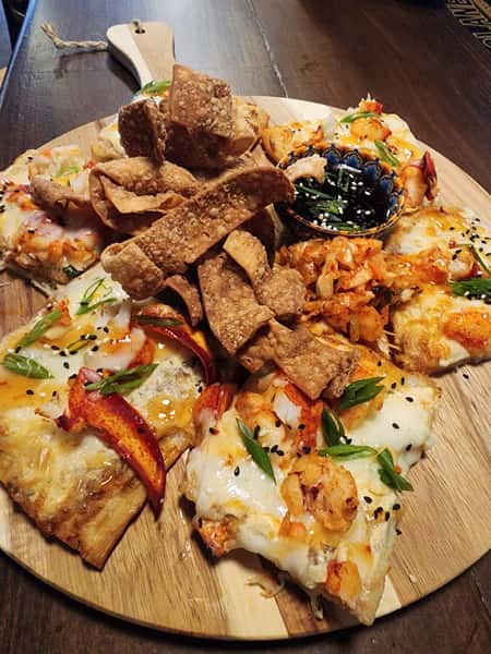 Lobster Rangoon Pizza