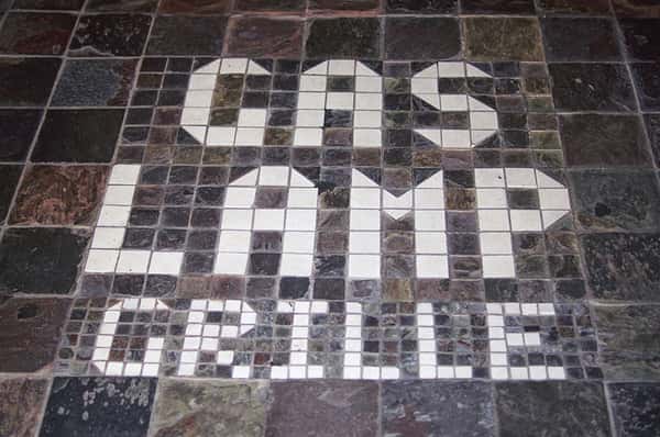 gas lamp grille tile