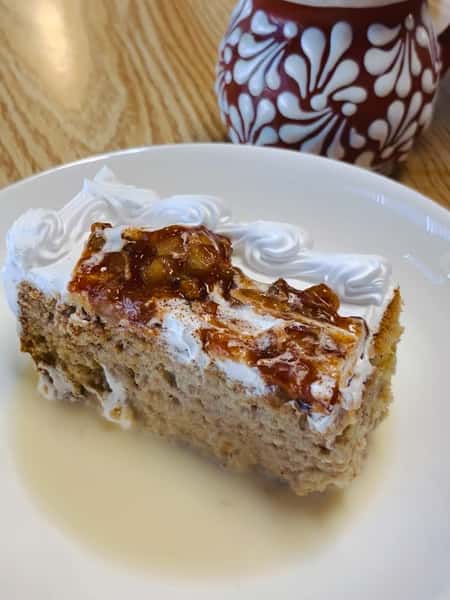 🍎🍰 Fall just got sweeter! Meet our NEW Vegan Apple Caramel Tres Leches Cake—a delicious way to celebrate the season at Mr. Natural.
Available through October 31st. Come treat yourself before this seasonal flavor is gone! 🍂✨
#MrNaturalATX #VeganTresLeches #AppleCaramelCake #VeganCake #AustinVegan AustinEats FallFlavors

🍎🍰 ¡El otoño se puso más dulce! Prueba nuestro NUEVO pastel vegano de tres leches de manzana con caramelo: una deliciosa manera de celebrar la temporada en Mr. Natural.
Disponible hasta el 31 de octubre. ¡Ven a darte un gustito antes de que termine la temporada! 🍂✨
MrNaturalATX TresLechesVegano PastelVegano ManzanaConCaramelo SaboresDeOtoño AustinVegano PostresVeganos