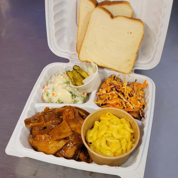 to go plate of food