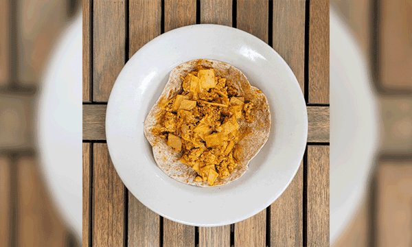 #V1 Vegan Tofu Migas Taco