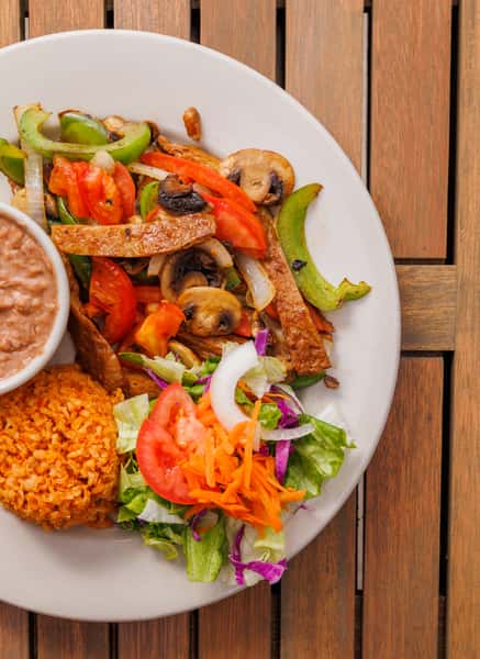 veggie fajitas