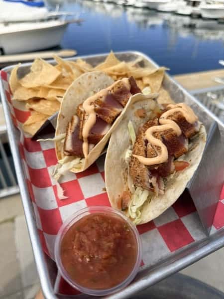 Cajun Ahi Tacos