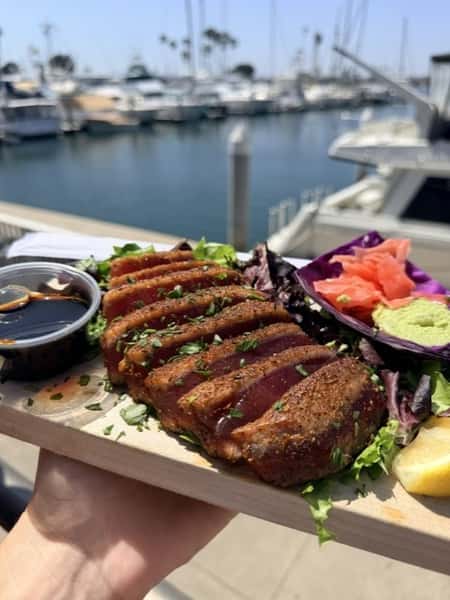 Seared Ahi with Cajun spices