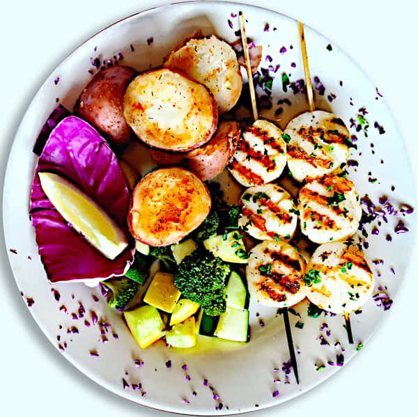 Scallops Skewer