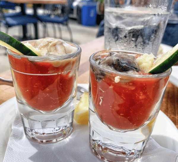 The Crab Pot Long Beach Oyster Shooters