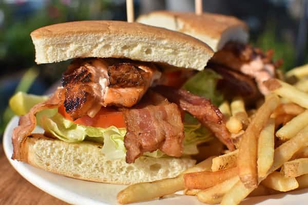 Salmon BLT