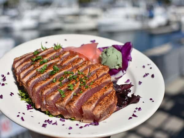 Seared Ahi with Cajun spices