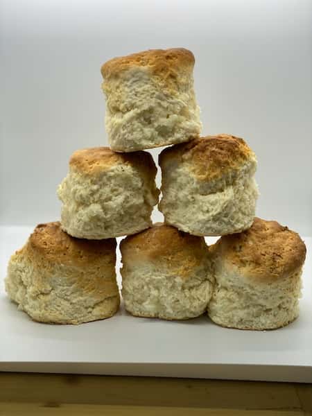 biscuits stacked