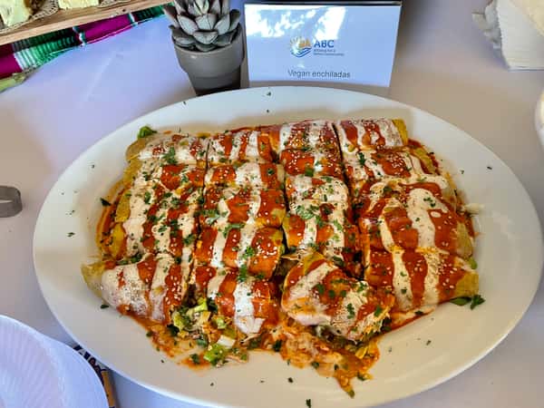 vegan enchiladas