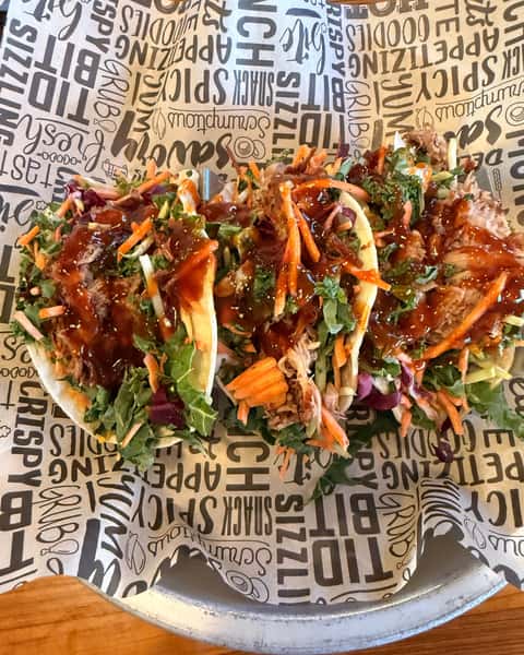 Well, well, well—Spicy Peach Pork Tacos just got another glowing shoutout, and let's just say they're developing quite the reputation. Check out this great review we got for the dish that clearly knows how to keep things sweet, spicy, and impossible to forget. 🌮🔥
#ColoradoGrille #SpicyPeachPorkTacos #GreatReview
Here's what it said:
"The peach and pork flavors go great together! Love the veggies on top, makes for a colorful and delicious presentation. Will order these again!"