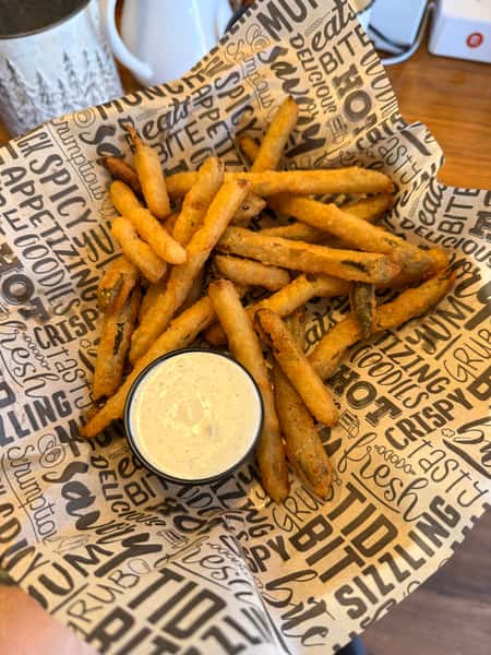 Spicy Pickles Fries