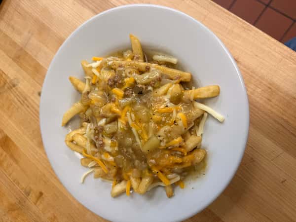 Pork Chili Cheese Fries