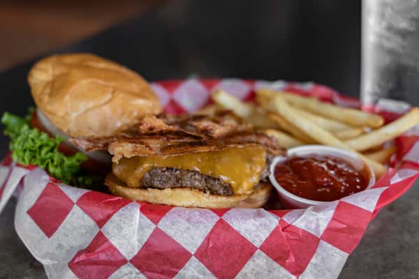 Bacon Cheddar Cheese Burger