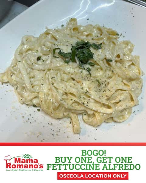 Kid's Fettuccine Alfredo