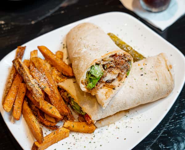 Steak and Cheese Wrap